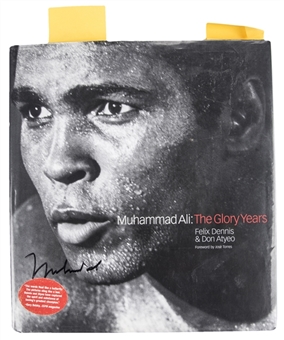 Muhammad Ali / Cassius Clay Multi Signed "Muhammad Ali: The Glory Years" Book With 10 Total Signatures (JSA)